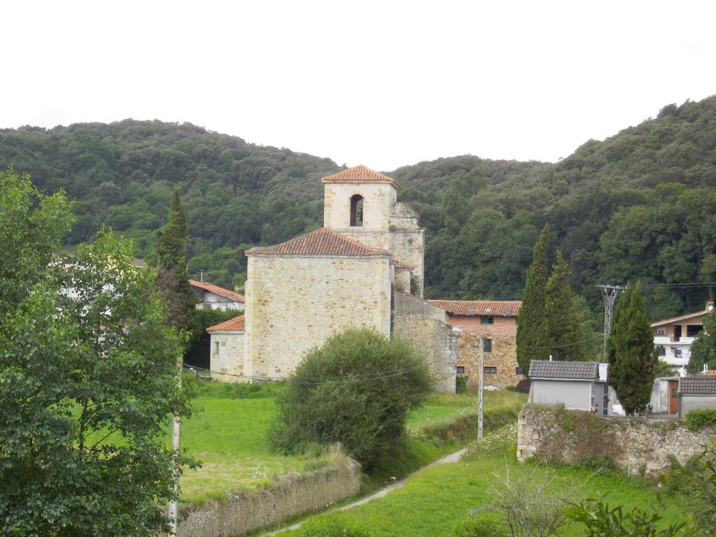 Iglesia parroquial de Santa Cecilia Tarrueza by génessis