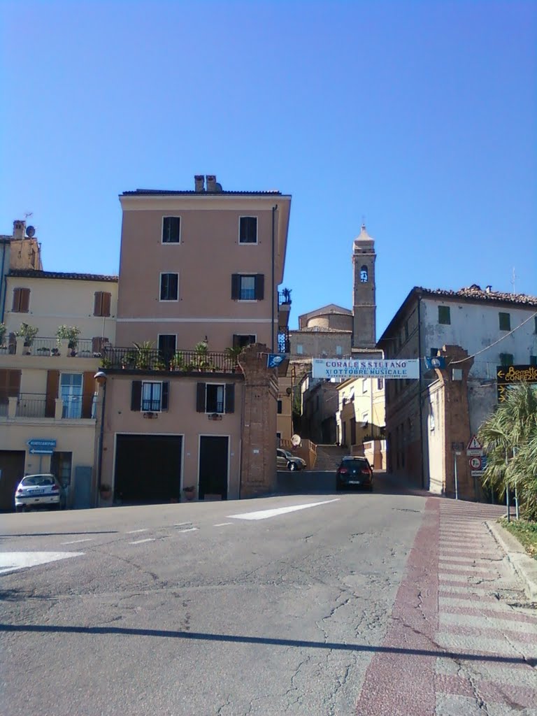 Potenza Picena, porta girola o marina by de capraris