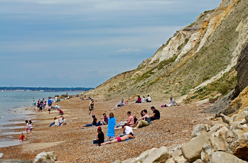 Alum Bay Beach, I.O.W. by Chuckels