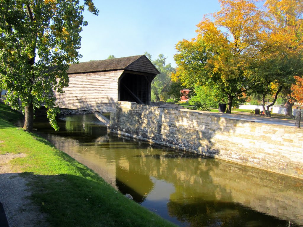 Ackley Covered Bridge '1832" by juan234x