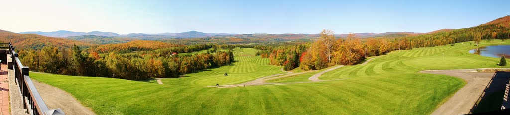 Looking West From First Hole Tee, Dixville Notch Golf Course, NH by draws4430