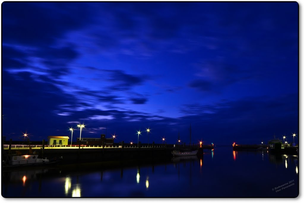 ¤{B} - Zur blauen Stunde im Sept. 2011 in Neuharlingersiel by Badewanne