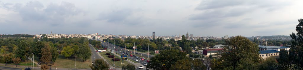 Panorama s TC Ušće by valex011