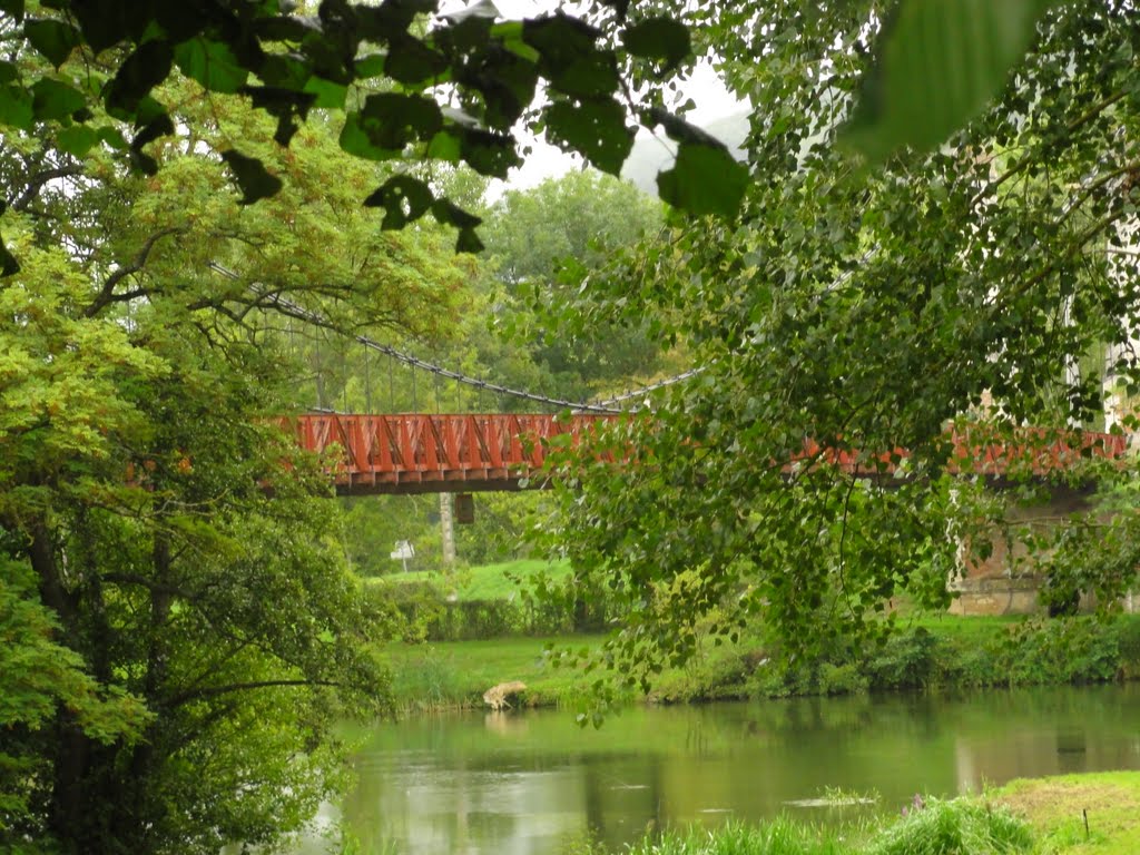 Un pont sur l'Yonne by DESGAIN