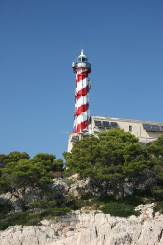 Light tower in Kornati by Gábor Ligeti