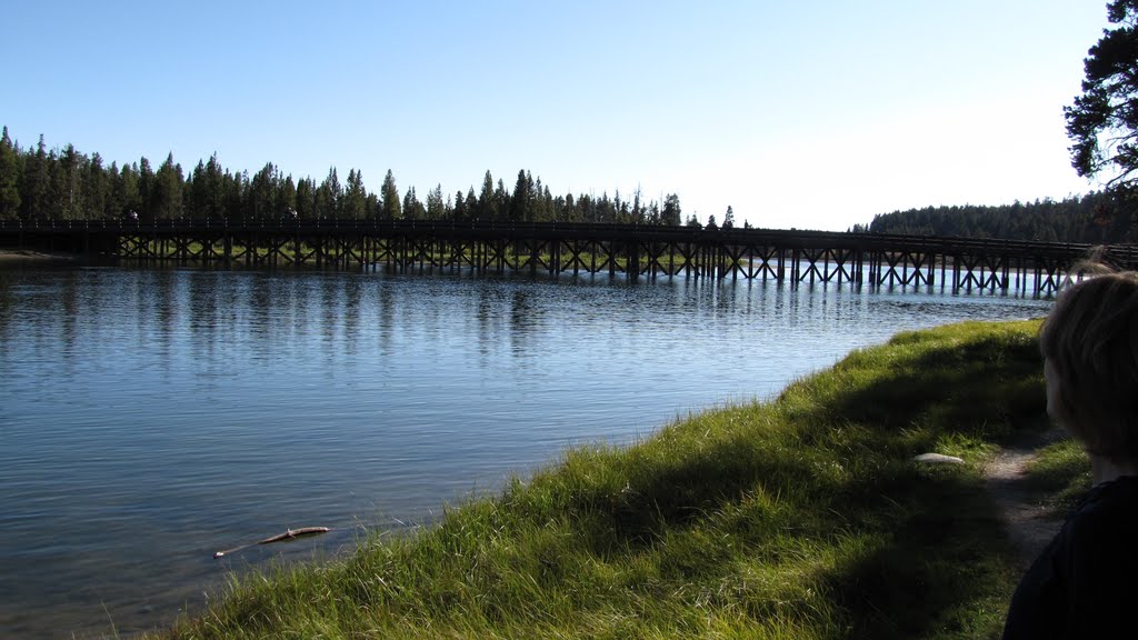 Fishing Bridge at Yellowstone NP by suchham