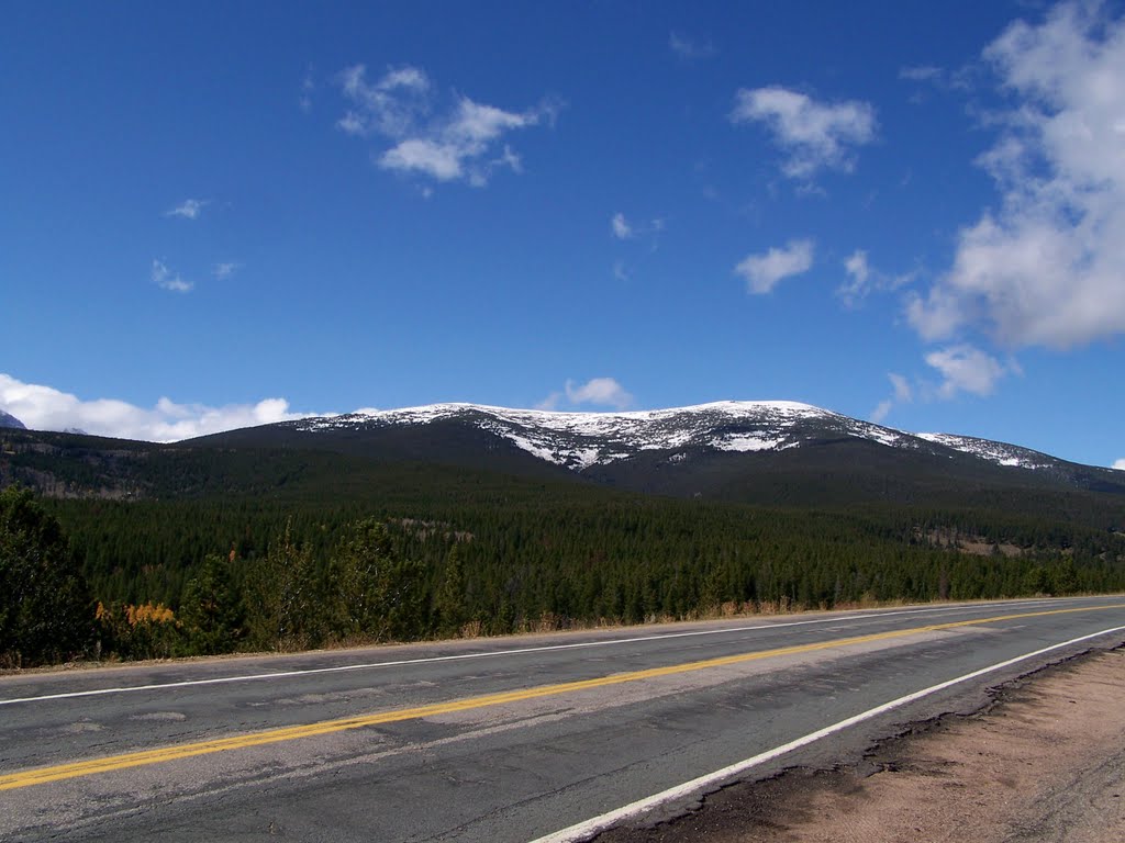 Peak to Peak Hwy - first snow - Oct. 9, 2011 by Rick D.