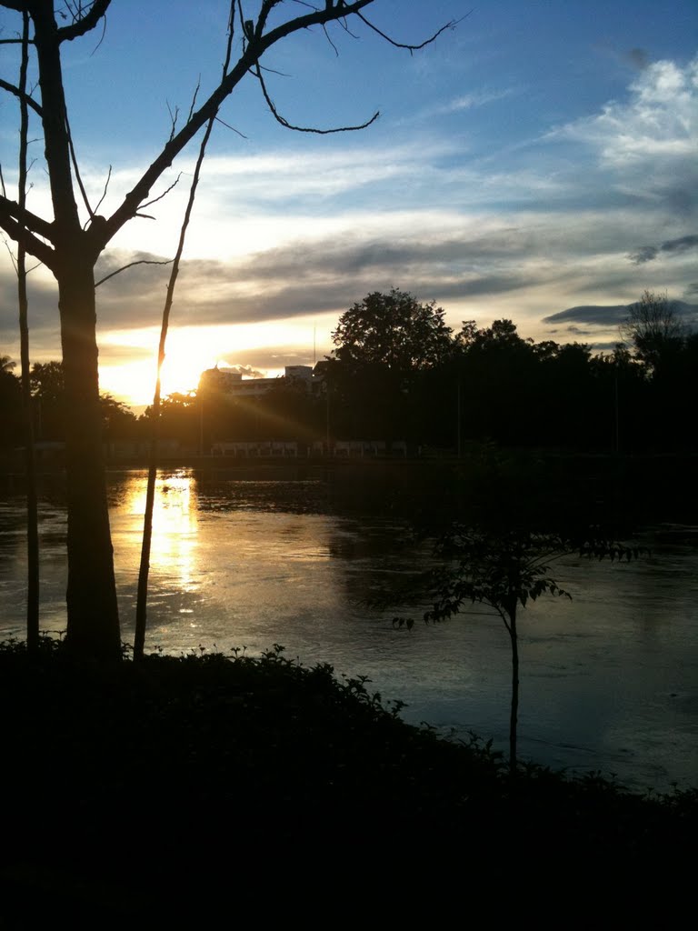 Sunset,แม่น้ำน่าน,Nan River,Yodia Heritage Hotel,โรงแรมโยเดีย เฮอริเทจ,Nai Muang,Phitsanulok,ในเมือง,เมือง,พิษณุโลก,Muang by Nudsikan Kaewjai