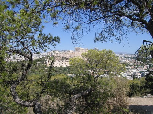 Acropolis from Filopappos Hill1 by shuribear