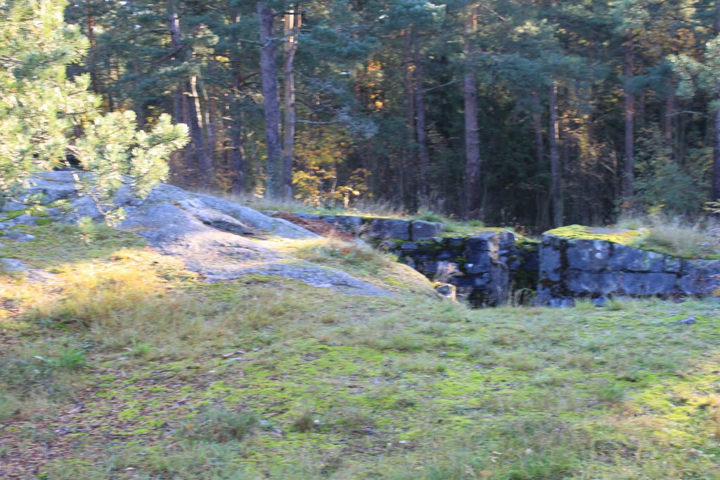 Ensimmäisen maailmansodan aikainen puolustusasema by Jorma Hokkanen