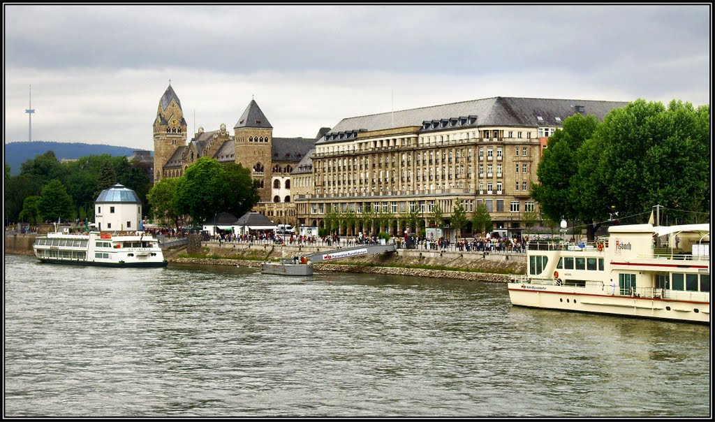 ☼©H☼ •7.2011 • Am Deutschen Eck in Koblenz / IX by Hannes Th