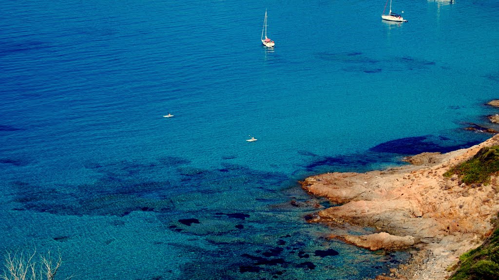 BAIE DE CARGESE, CORSE by ANNIE PLASSE