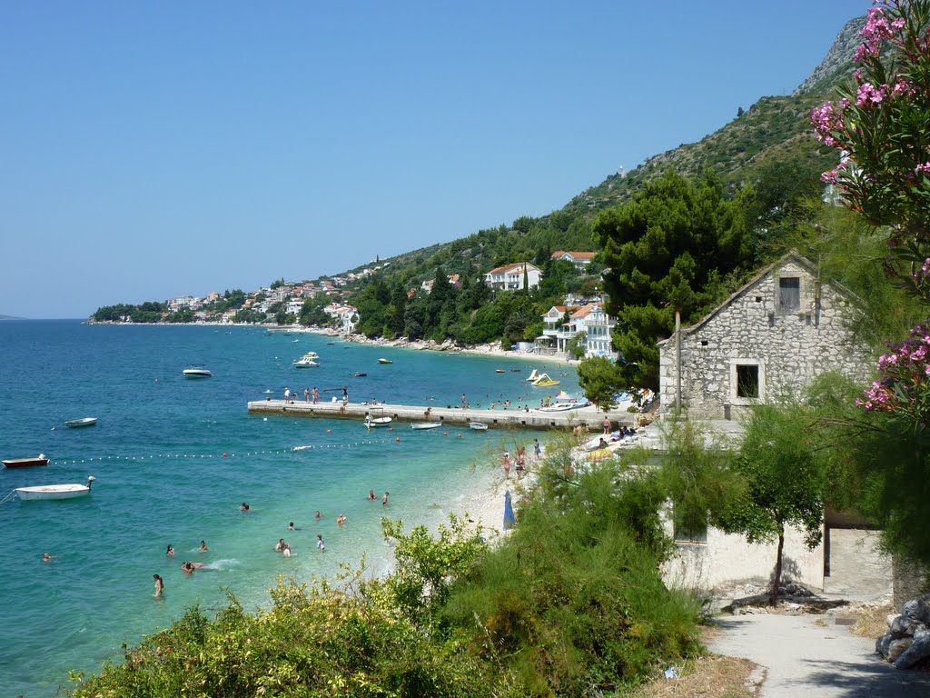 Brist, plaž (Gradac) by Brano Nebora