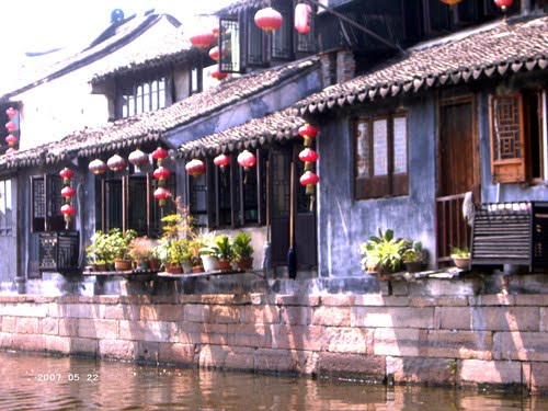 Habitations - historics houses in Xitang. by Jackie BG