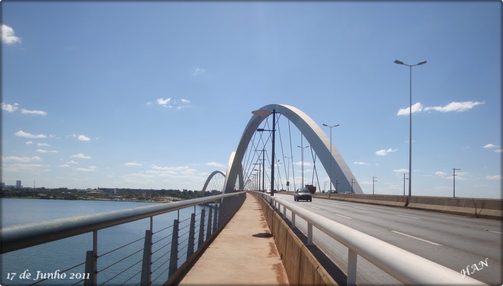 Ponte Juscelino Kubitschek-Ponte JK-Brasilia-Distrito Federal-Brasil 2011 by helio antunes