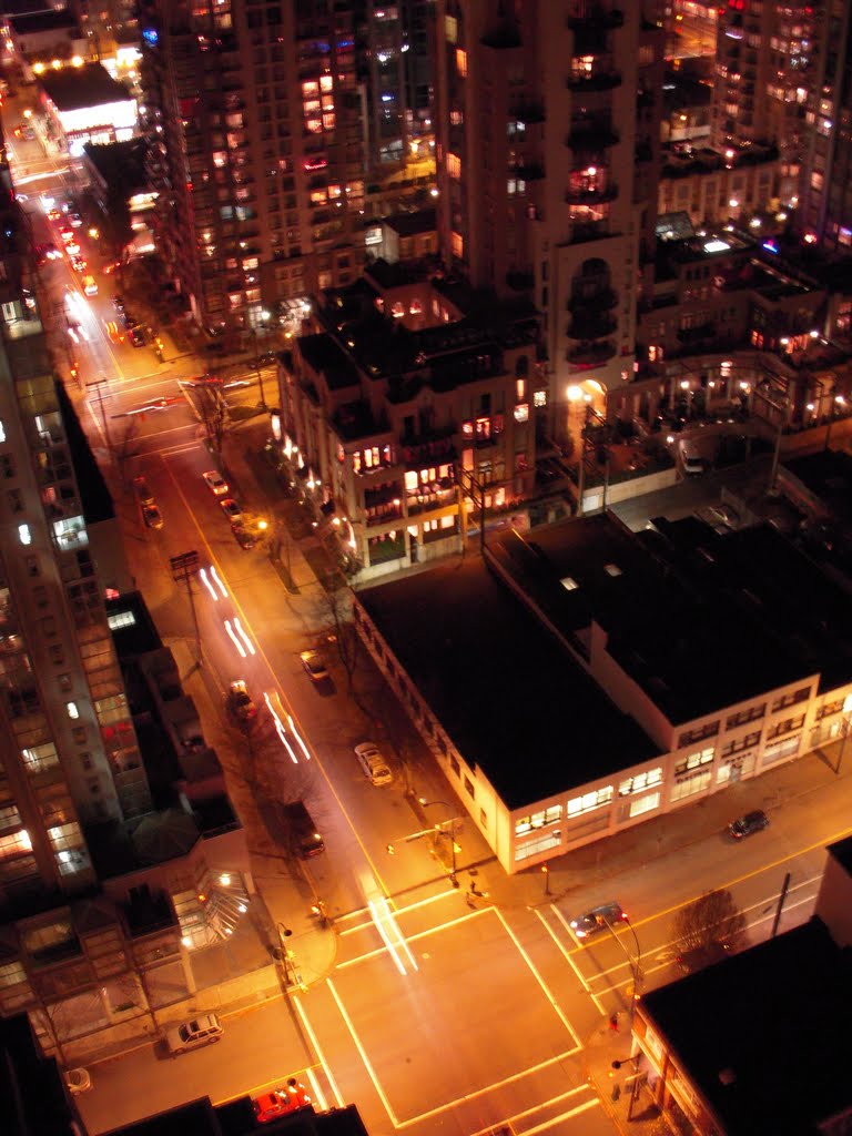 Full Moon Over Yaletown by ChrisandMary