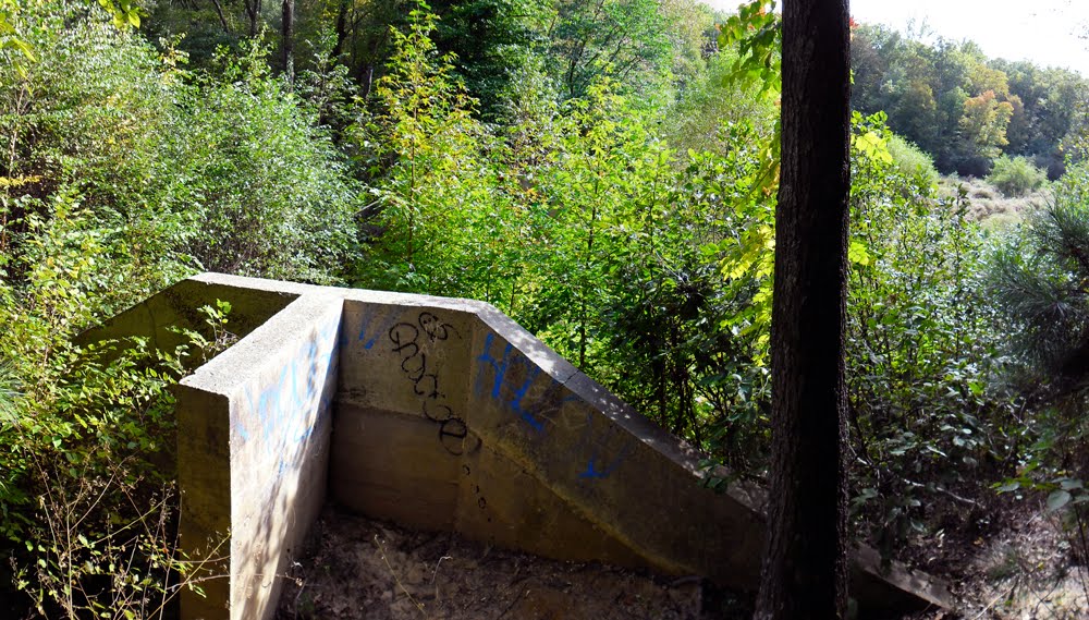 Hanover Wayside Park, Ruins of the Spillway - Hanover County, VA. by r.w.dawson