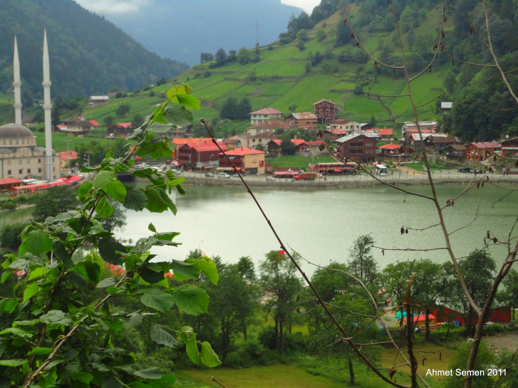 A VİEW FROM UZUNGÖL. by Ahmet Semen