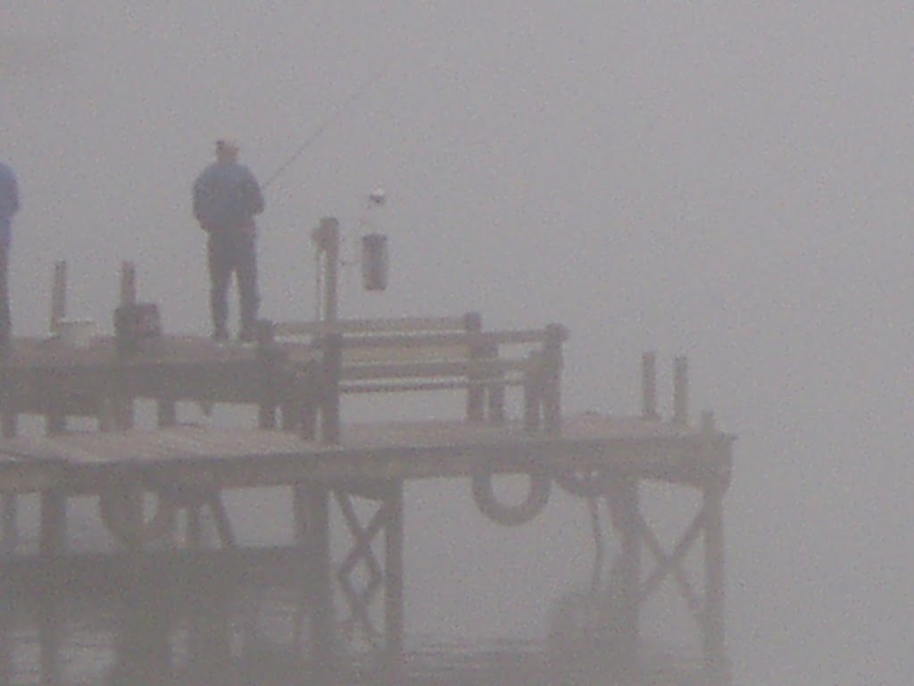 Foggy Day on the Lake by Greg Burden