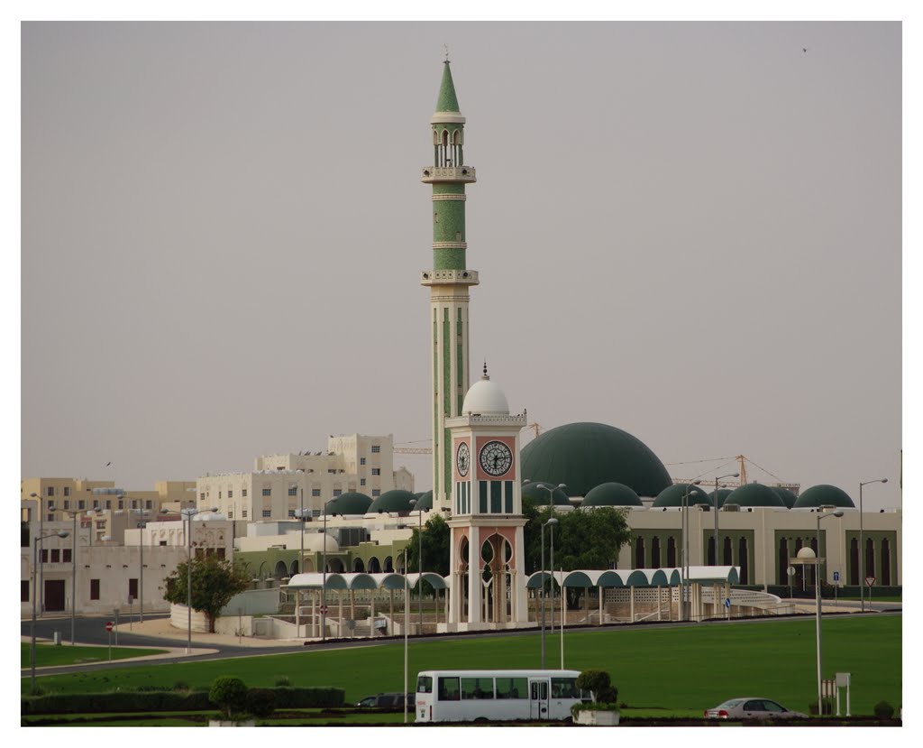 SHEOUQ MOSQUE ON AL RAYYAN ROAD by Nishant Kaura