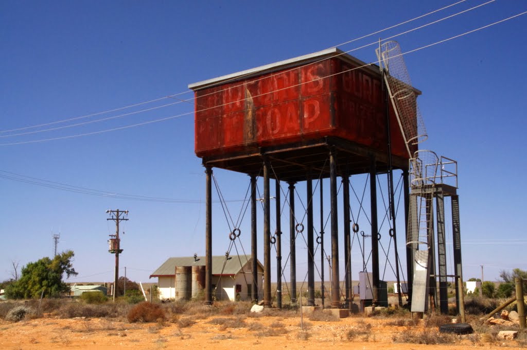 Water tank from the Age of Steam, Cockburn by snucklepuff