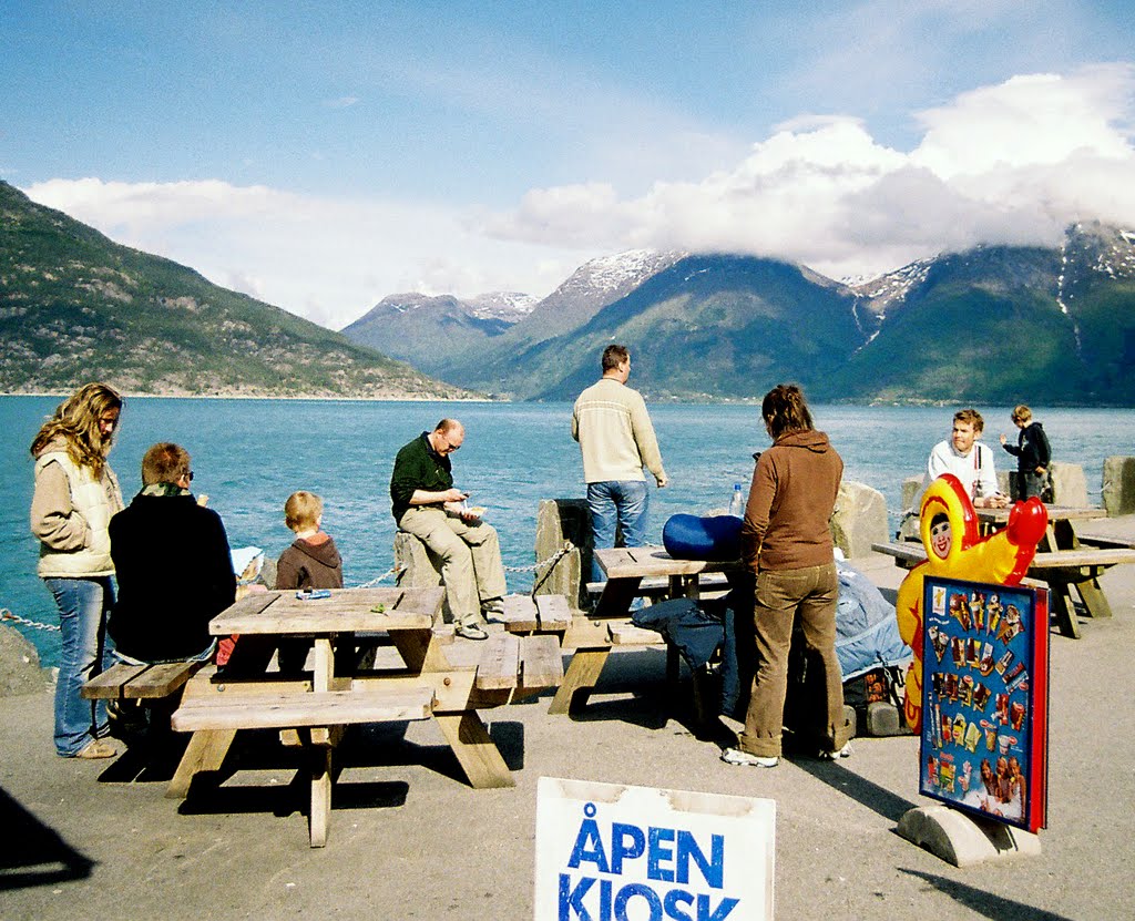 Utne (Norway) - Waiting for ferry by Friele Reinhard