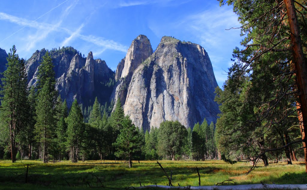 Cathedral Formation, Yosemite Valley, Yosemite National Park, California by Richard Ryer