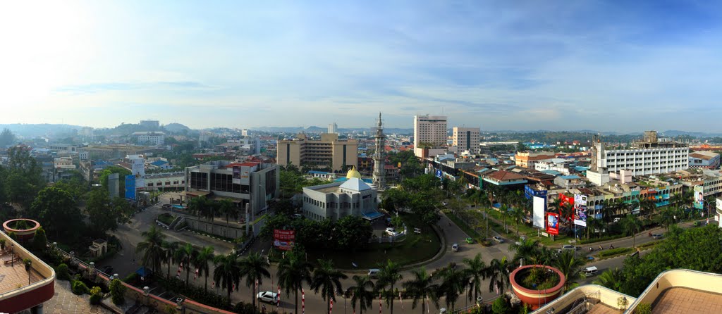 Batam city from Hotel Planet Holiday by Parolan Harahap