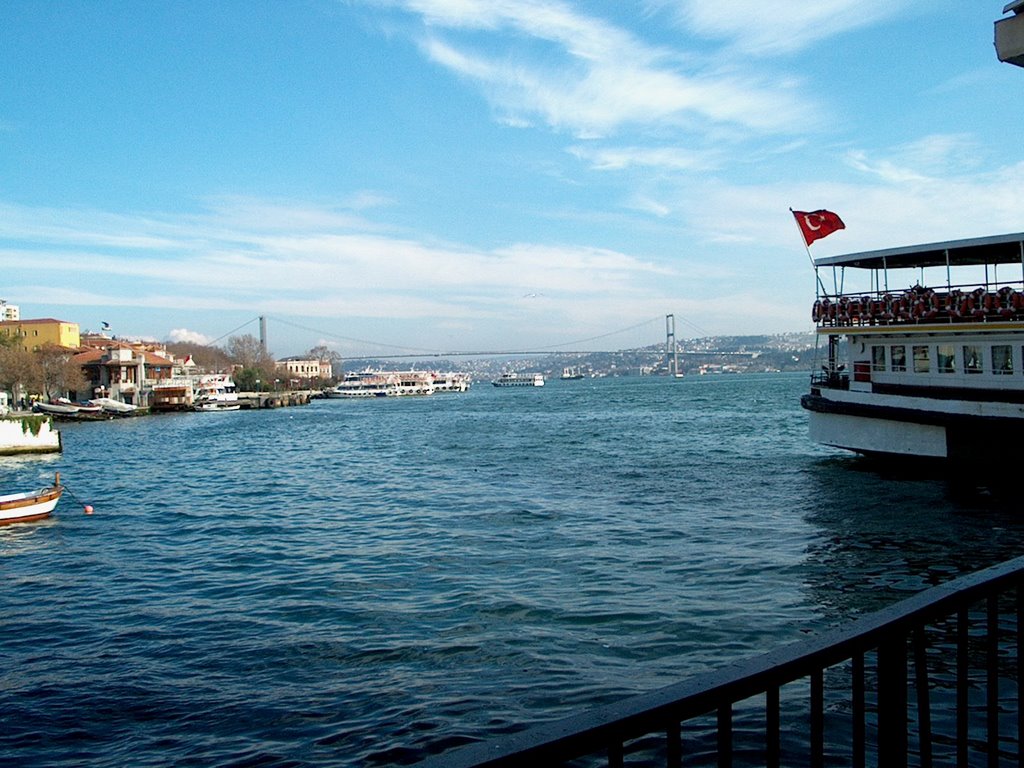 Blick auf Bosporusbrücke by deti