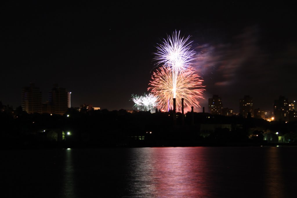 Cалют на день города & Fireworks on the day city by ura777