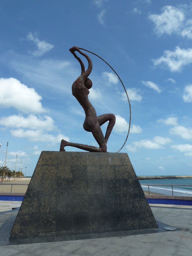 Estátua de Iracema - Fortaleza - CE - BR by Paulo Targino Moreir…