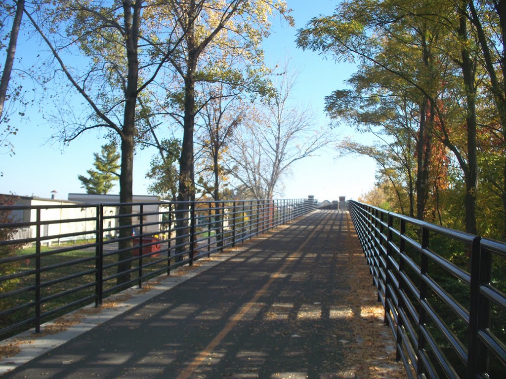 Monon Trail Entering Carmel by grafixar