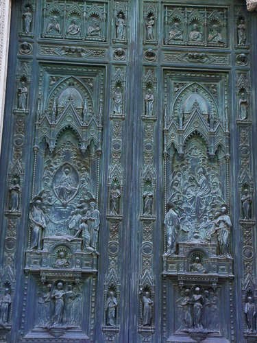 Part of the copper door by world of pictures by…