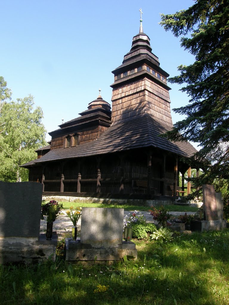 Kunčice pod Ondřejníkem - dřevěný kostel (wooden church) by MAPP HUDRANS