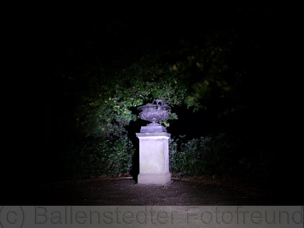 Nachts im Schloßpark-Schlangenvase by rumpel1950