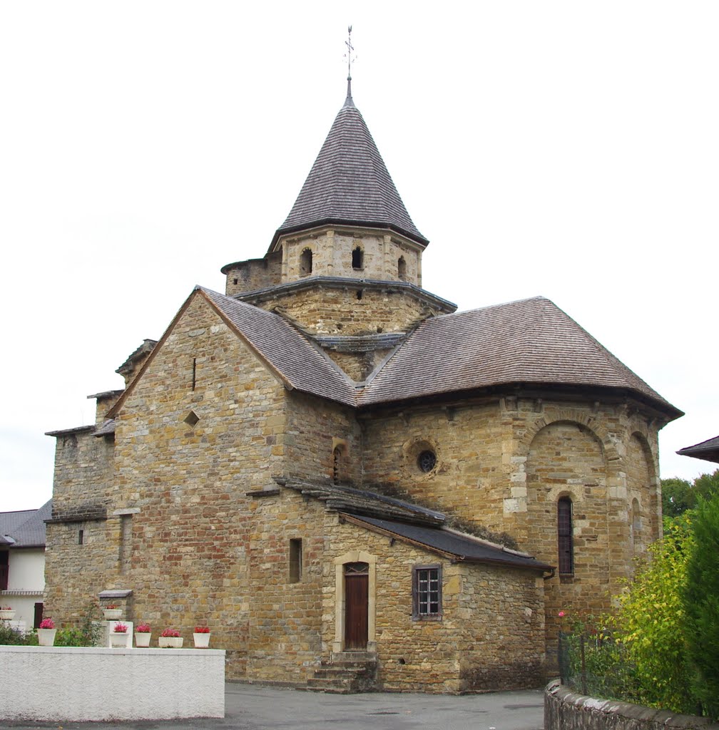 L'Hôpital-Saint-Blaise - L'église by André-Charles Vogt