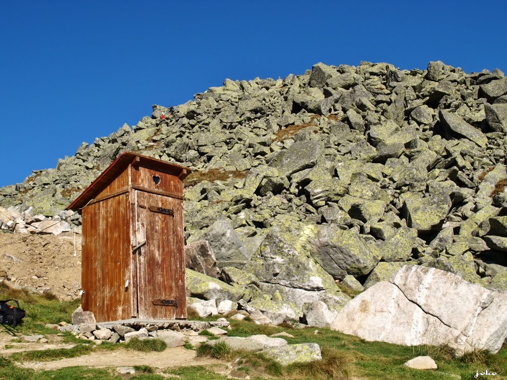 Chopok - najvyššie položená kadibudka v NÍZKYCH TATRÁCH by < JOKO >