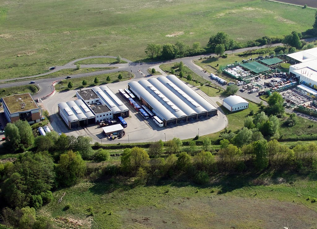 Luftbild Oranienburg, Germendorf - OVG Betriebsgelände Annahofer Strasse by CT-Flieger