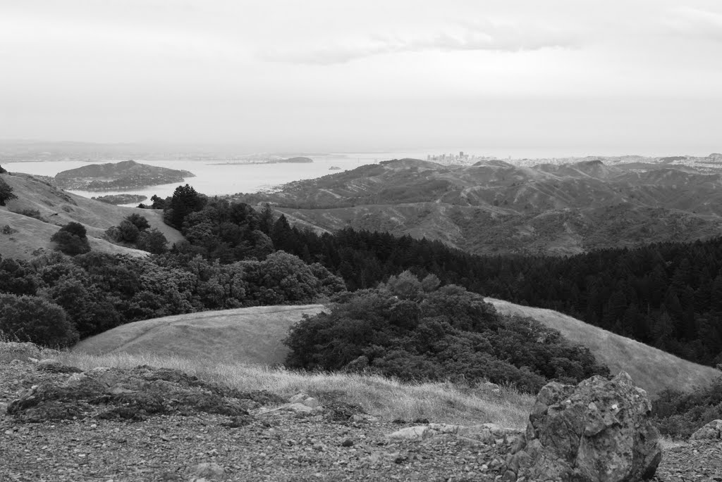 Mt Tam view of Golden Gate, San Francisco in Background by David Evers (a.k.a. Niccolò Machiavelli)