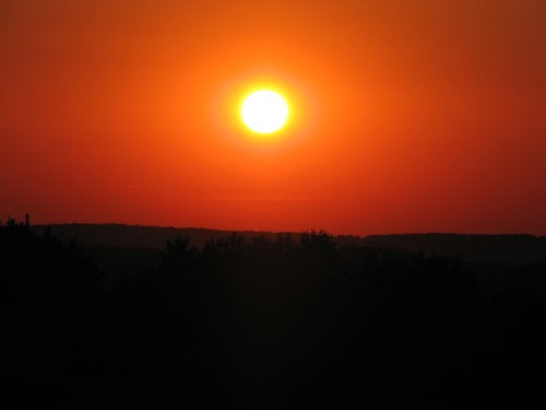 Sunset over Barwice (Zachód słońca nad Barwicami) (2007) by LocDog