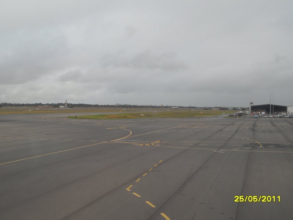 Adelaide Airport Tarmac area, on 25-05-2011 by Peter John Tate