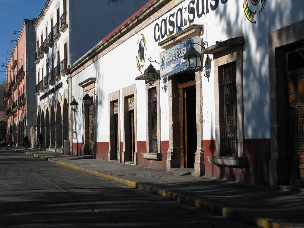 Morelos Street / Morelia Mexico by sdyaz@yahoo.com