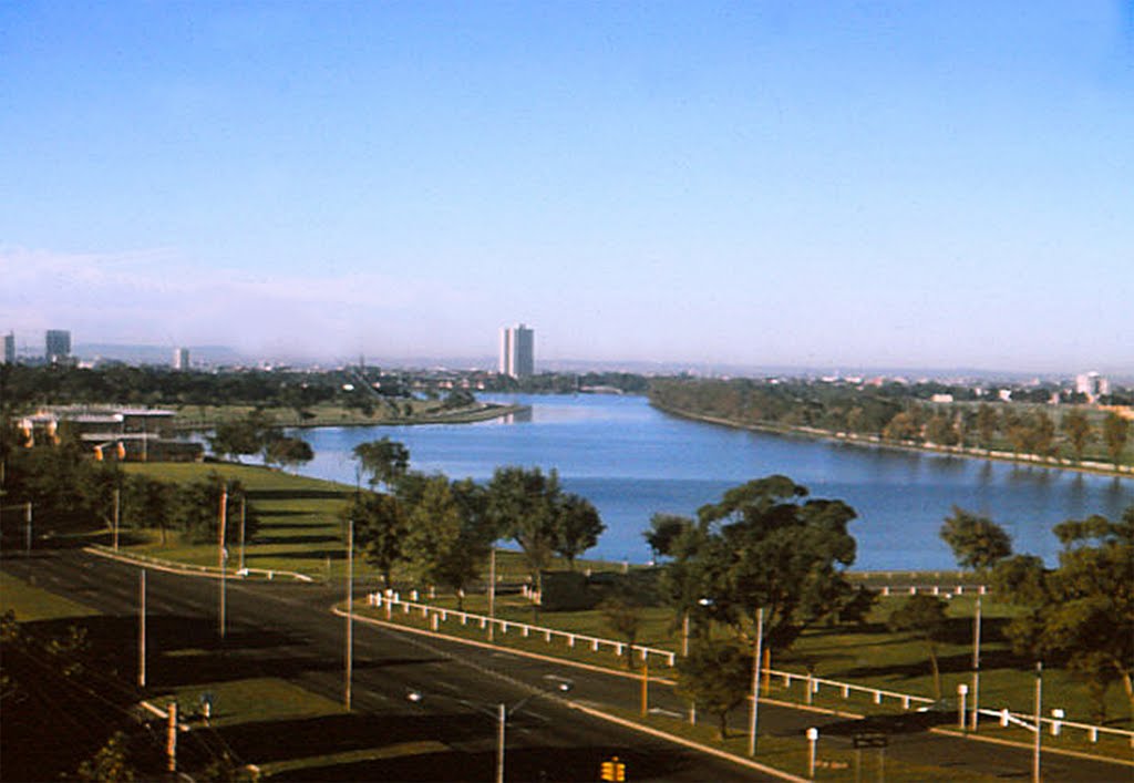 Melbourne River view (1975) by Daan Prinsloo