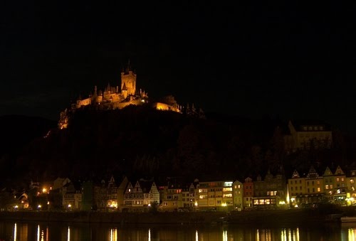 Burg Cochem bei Nacht by Silvi1976