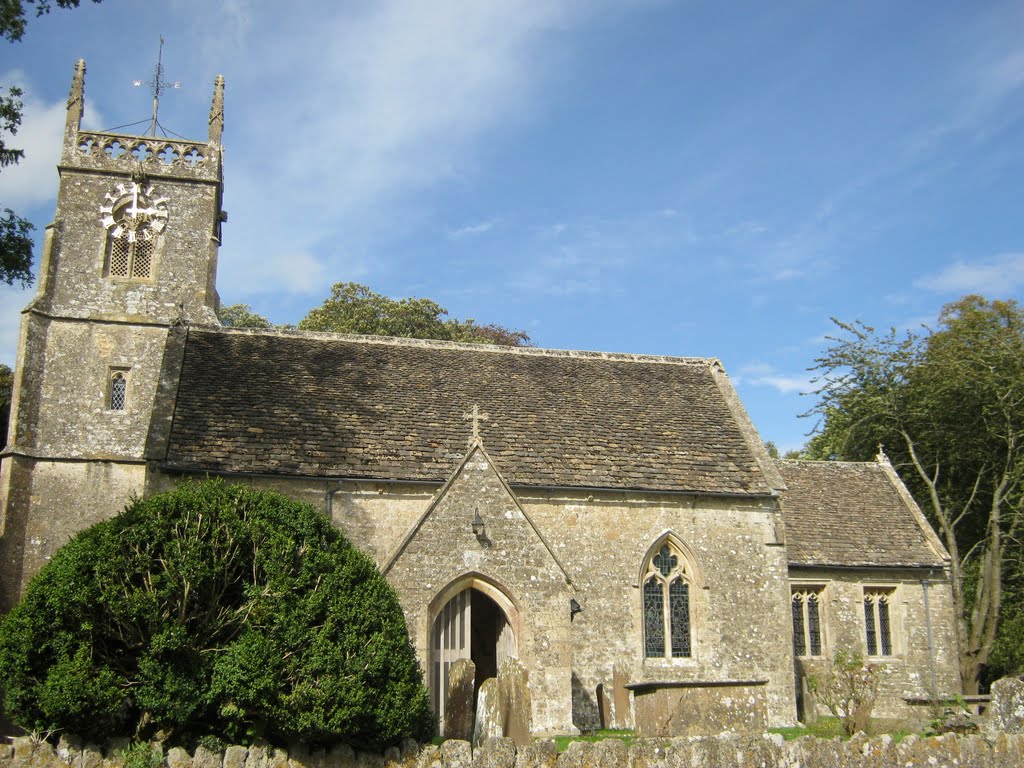 All Saints, Lydiard Millicent - Exterior by simon-e