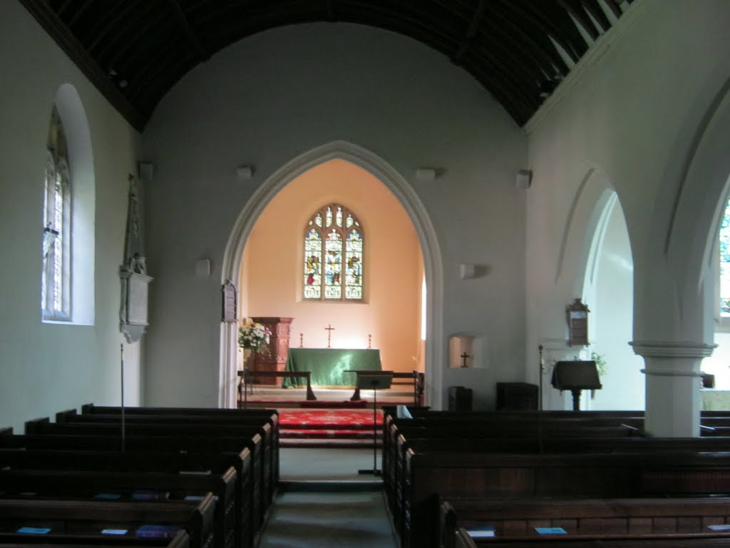 All Saints, Lydiard Millicent - Interior by simon-e