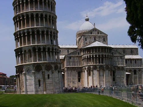 Dome and base of the Leaning Tower by world of pictures by…