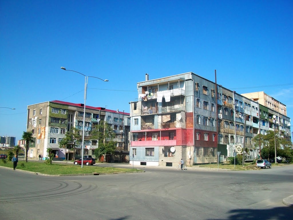 Living blocks in Bagrationi street, Batumi by Pogromca Gašnič