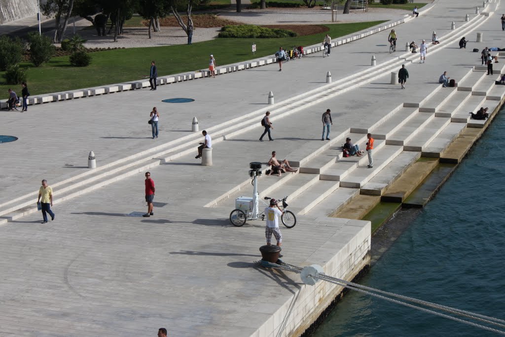 Google Street View Bike at the Sea Organ by peterp100