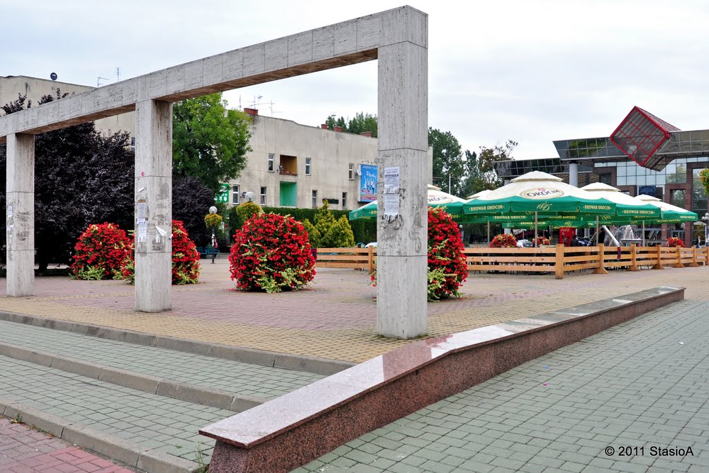 Częstochowa, Plac Rady Europy by StasioA